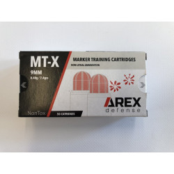 Značkovací střelivo AREX MT-X 9mm