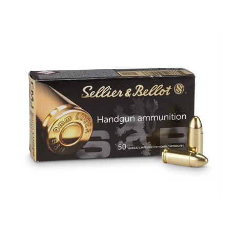 S&B 9x19 mm Luger FMJ 115gr