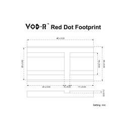 Kolimátor VECTOR OPTICS Frenzy Plus 1x18x20, 3 MOA, SCRD-63